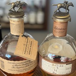Justins' House of Bourbon - Blanton's - one of my favorites