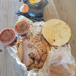 Smokin Sisters - Brisket sandwich! Totally amazing!