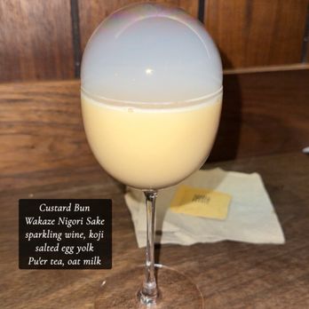 Double Chicken Please - Custard bun cocktail - Cocktail Bars Near Me - New York, New York Double Chicken Please - Custard bun cocktail - Cocktail Bars Near Me - New York, New York