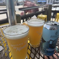 Quicks Hole Taqueria - A couple local IPAs to choose from (Cape Time and Aronnax)