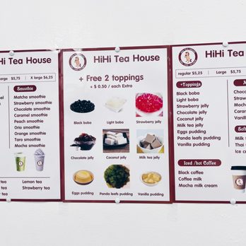 HiHi Tea House - Menu (July 2021) - Bubble Tea Near Me - Moreno Valley, California HiHi Tea House - Menu (July 2021) - Bubble Tea Near Me - Moreno Valley, California