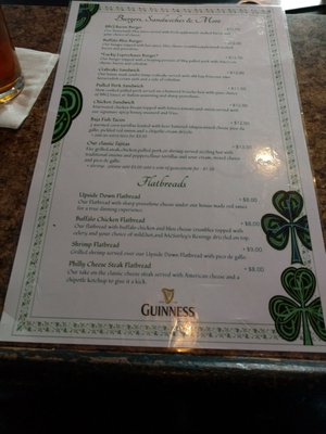Menu photo 2 McSorley's Ale House Ardmore, PA