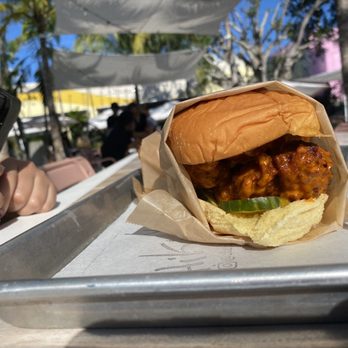 The Oasis - Spicy Chikin sandwich - Restaurants Near Me - Miami, Florida The Oasis - Spicy Chikin sandwich - Restaurants Near Me - Miami, Florida