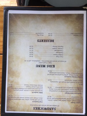 Menu photo 7 Cowboy Restaurant Elkin, NC