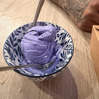 Pink Salt Grill - Taro Ice cream - Filipino Near Me - Santa Clarita, California Pink Salt Grill - Taro Ice cream - Filipino Near Me - Santa Clarita, California