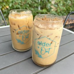 Elder + Oat - Hun Bun Latte + Brown Sugar Oatmilk Latte