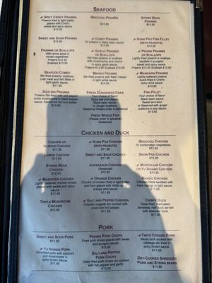 Menu photo 7 Holly's Mandarin Oakland, CA
