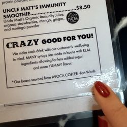 Crazy Water Coffee & Water Bar - Avoca coffee is so good!