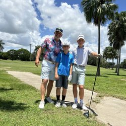 Redland Golf and Country Club - Shot of me and my kids playing back nine at Redlands Golf Club.
