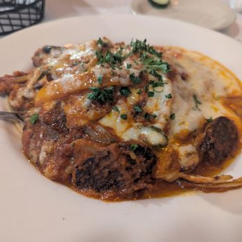 Café Italia - Sausage & Pepper Parmigiana - Italian Near Me - Bowling Green, Kentucky