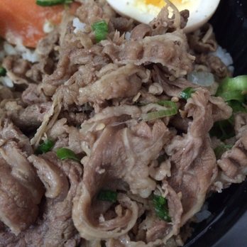 Kuu - Lots of chewy fat on beef bowl. Inedible. - Ramen Near Me - New York, New York