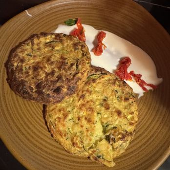 Zoi Mediterranean Nomad - Zucchini Pancakes - Mediterranean Near Me - New York, New York Zoi Mediterranean Nomad - Zucchini Pancakes - Mediterranean Near Me - New York, New York