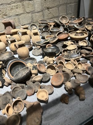 Pompeii Archaeological Park Amphitheatre entrance and exit by null