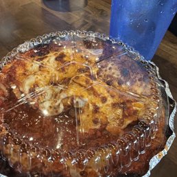 Meatballs and cheese pizza bowl
