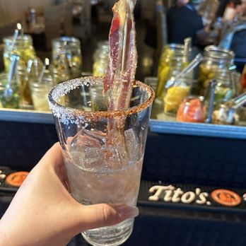 Unwined Kitchen & Bar - This is how they serve the Bloody Mary bar. Then you go fix it up yourself! - Lounges Near Me - Chico, California Unwined Kitchen & Bar - This is how they serve the Bloody Mary bar. Then you go fix it up yourself! - Lounges Near Me - Chico, California