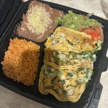 Cactus Taqueria - Chicken 3 Regular Tacos Combo - Mexican Near Me - Encino, California Cactus Taqueria - Chicken 3 Regular Tacos Combo - Mexican Near Me - Encino, California