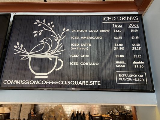 Menu photo 2 Commission Coffee Millsboro, DE