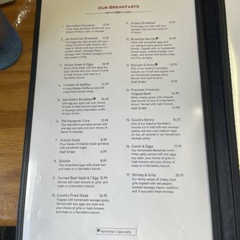 Harriette's Restaurant - Menu - Breakfast & Brunch Near Me - Key Largo, Florida Harriette's Restaurant - Menu - Breakfast & Brunch Near Me - Key Largo, Florida