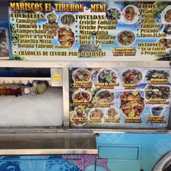 Mariscos El Tiburon - Menu.