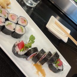 $14.99 lunch special that comes with two rolls and miso soup