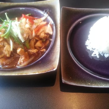 Charm Thai Cuisine - Rama w/ chicken and Jasmine rice - Thai Near Me - Warr Acres, Oklahoma