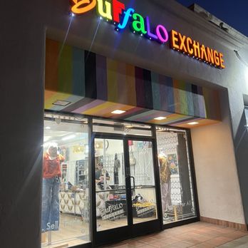 Buffalo Exchange - Colorful signage. - Thrift Stores Near Me - Pasadena, California