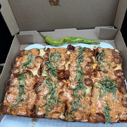 VODKA RONI pizza
