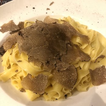 Winehouse Osteria - Tagliatelle with truffle...pasta perfectly cooked, but dish was bland. - Italian Near Me - Brussels, BRU Winehouse Osteria - Tagliatelle with truffle...pasta perfectly cooked, but dish was bland. - Italian Near Me - Brussels, BRU