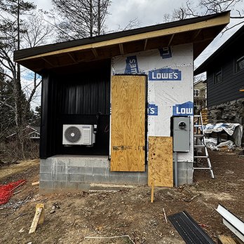 Artful Construction Services - They left the metal siding unfinished when they walked off the job. - Decks & Railing Near Me Artful Construction Services - They left the metal siding unfinished when they walked off the job. - Decks & Railing Near Me