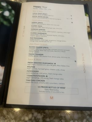 Menu photo 2 Moxies Dallas, TX