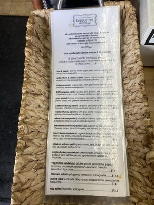 Menu photo 4 Baguettes Elk Grove, CA