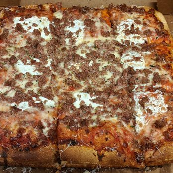Good Pie - Good Pie 5/4/20: Good Sausage Sicilian Style– Mozzarella, Fresh Mozzarella, Grana, Tomato Sauce, Italian Sausage - Pizza Near Me - Las Vegas, Nevada Good Pie - Good Pie 5/4/20: Good Sausage Sicilian Style– Mozzarella, Fresh Mozzarella, Grana, Tomato Sauce, Italian Sausage - Pizza Near Me - Las Vegas, Nevada