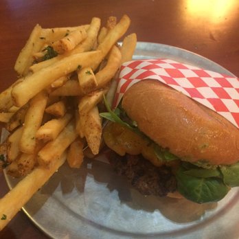 Burger Me! - Caprese Burger and Regular Fries - American Near Me - Reno, Nevada Burger Me! - Caprese Burger and Regular Fries - American Near Me - Reno, Nevada
