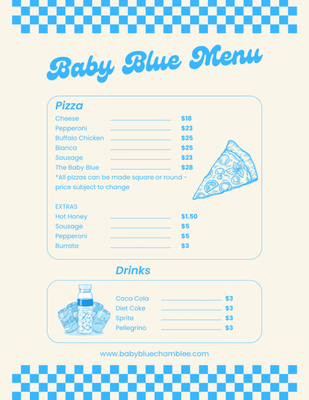 Menu photo 2 Baby Blue Chamblee, GA Menu photo 2 Baby Blue Chamblee, GA