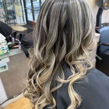 TS Hair Design - side view, ash blonde by bernice - Hair Stylists Near Me - San Francisco, California TS Hair Design - side view, ash blonde by bernice - Hair Stylists Near Me - San Francisco, California