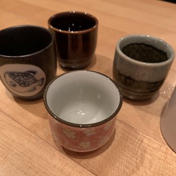 Kiku Sushi - Our own choice of sake cups! - Japanese Near Me - Berkeley, California Kiku Sushi - Our own choice of sake cups! - Japanese Near Me - Berkeley, California