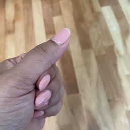 Polish peeling off dip nails Polish peeling off dip nails