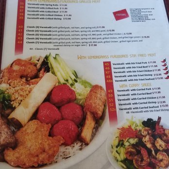 Noodle 42 - Menu @ Noodle42 - Vietnamese Near Me - Edmonton, Alberta