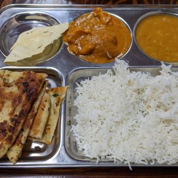 Mita's Himalayan Kitchen - Butter Chicken and Garlic Naan - Indian Near Me - Columbus, Mississippi