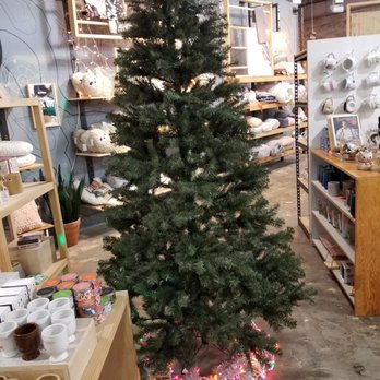 Urban Outfitters - An unusually decorated Christmas tree.  There were several like this here. - Women's Clothing Near Me - Seattle, Washington