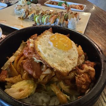 Maru Sushi  Korean Grill - Chicken Bibimbab ^ - Korean Near Me - Omaha, Nebraska