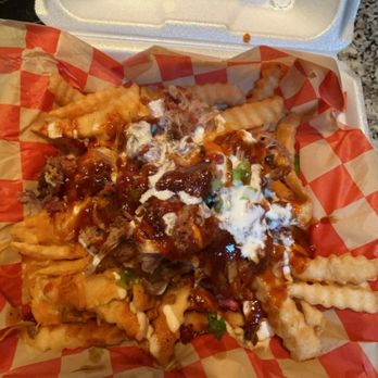 M&W Smokehouse BBQ - Loaded fries - Barbeque Near Me - Bonifay, Florida