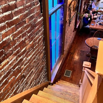Morluski's - Stairs to upstairs dining~ - Wine Bars Near Me - Clarence, New York