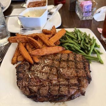 JR's Chophouse B&B - Ribeye green beans and sweet potato fries. Mmm good - Steakhouses Near Me - Jacksboro, Texas JR's Chophouse B&B - Ribeye green beans and sweet potato fries. Mmm good - Steakhouses Near Me - Jacksboro, Texas