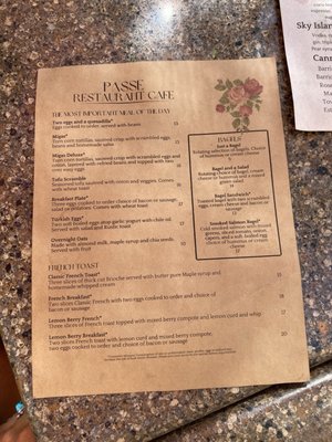 Menu photo 7 Cafe Passe Tucson, AZ