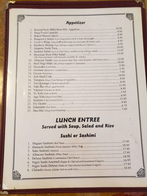 Menu photo 3 Kaigan Sushi Benicia, CA Menu photo 3 Kaigan Sushi Benicia, CA