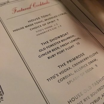 The Fitzroy - Specialty Cocktails - American Near Me - Charlottesville, Virginia