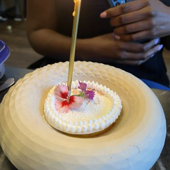 Elmina - Mango dessert for a birthday! - African Near Me - Washington, DC, District of Columbia