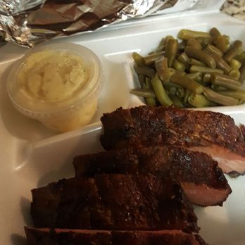 Big Bad W Pit BBQ - Baby back ribs dinner - yummy tater salad and tender ribs - Soul Food Near Me - Stafford, Virginia Big Bad W Pit BBQ - Baby back ribs dinner - yummy tater salad and tender ribs - Soul Food Near Me - Stafford, Virginia