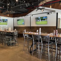 Big Easy BBQ - Open clean seating, they also have outside seating.